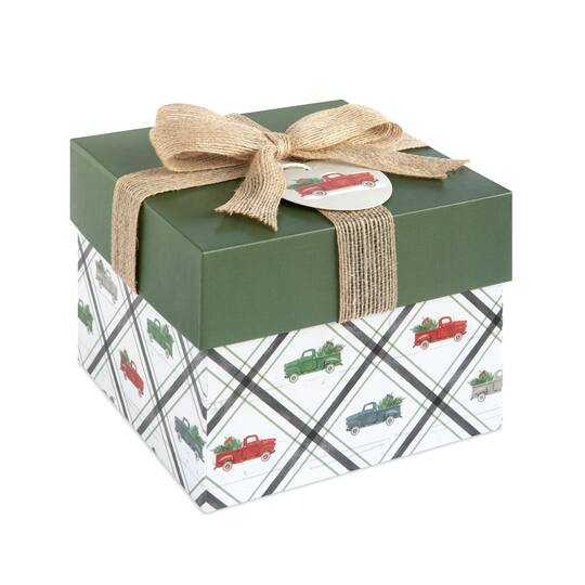 Small Plaid Gift Box by Ashland®